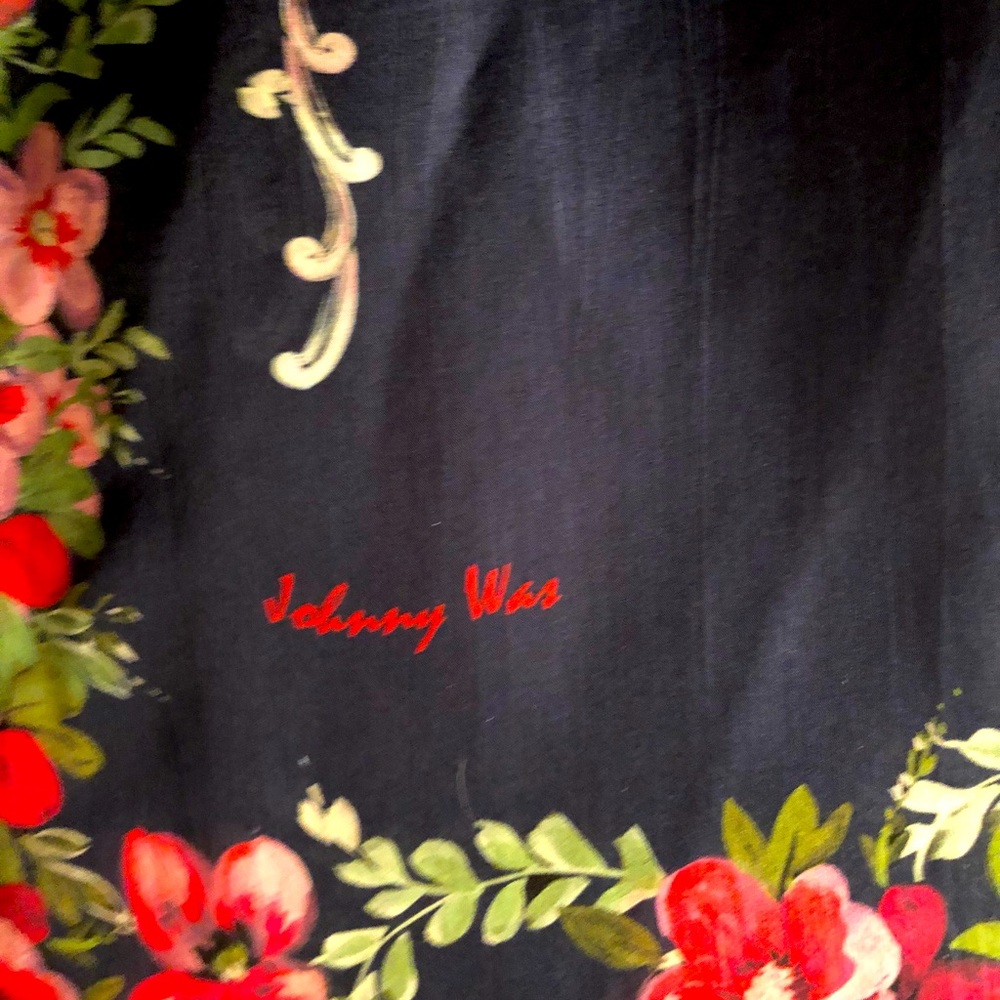 Johnny Was silk scarf
